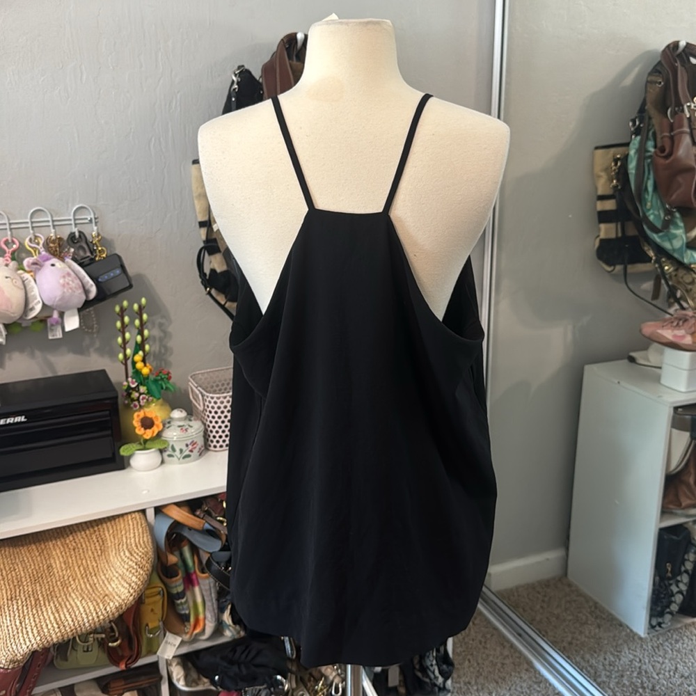Black Flowy Tank - Picture 3 of 6